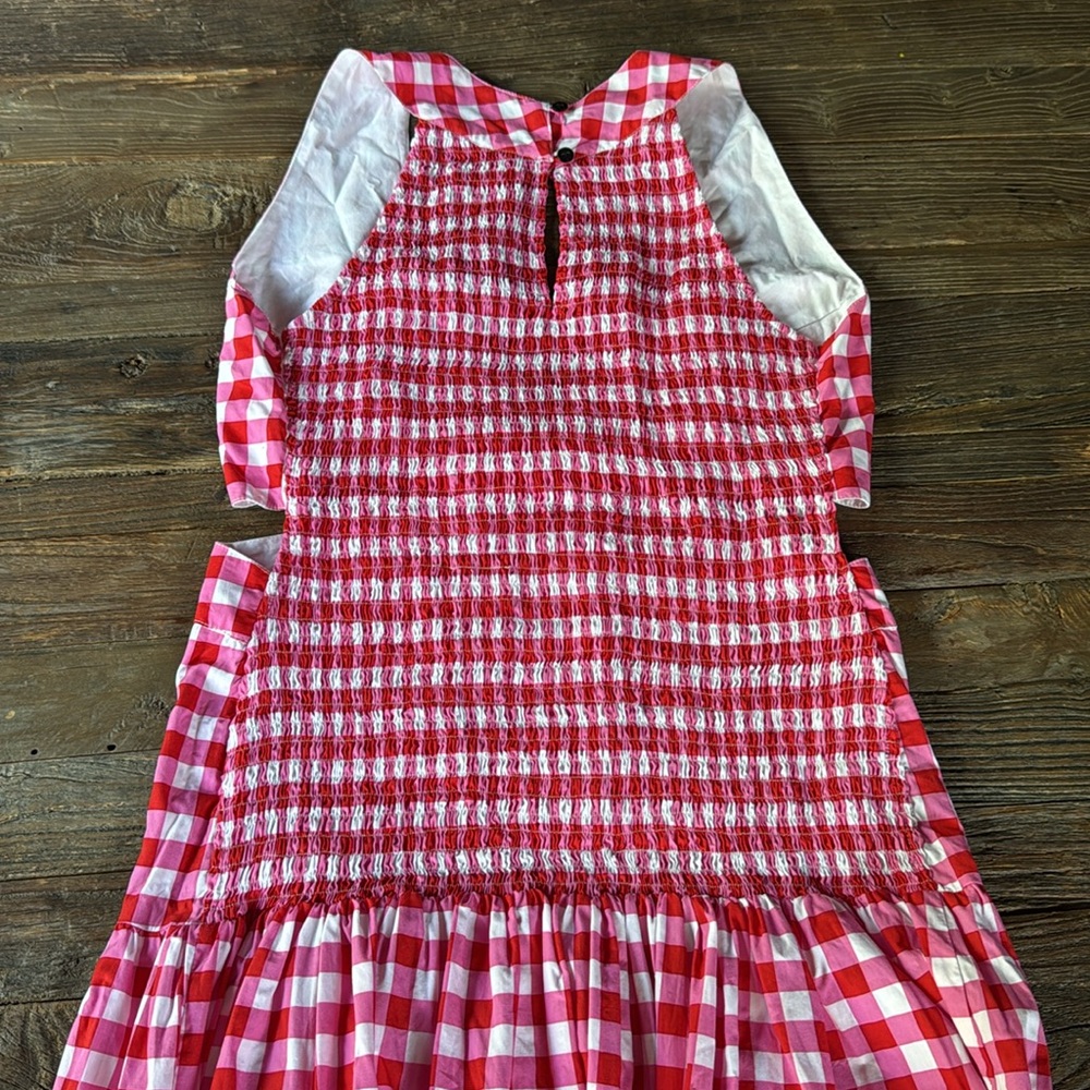 SALE! S/W/F Gingham Maxi Dress Anthropologie $408 - Picture 10 of 14